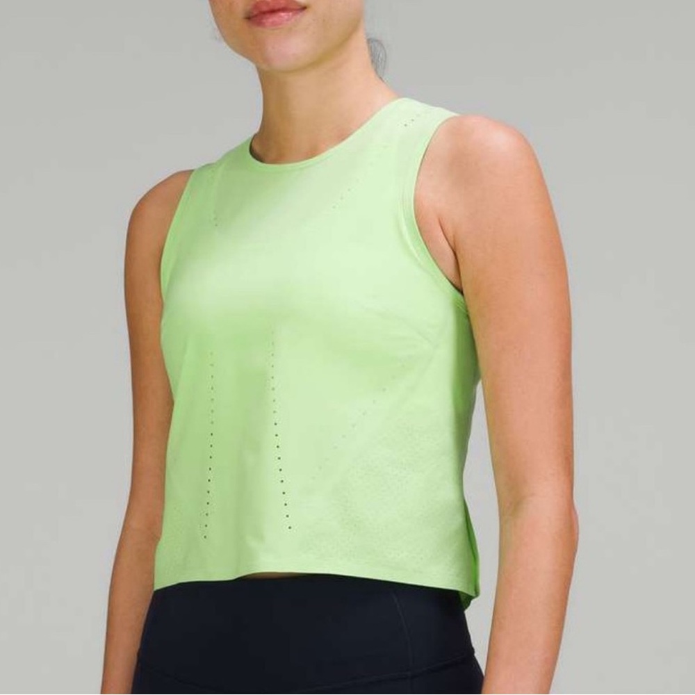 Lulu Green Ventilated Run Tank